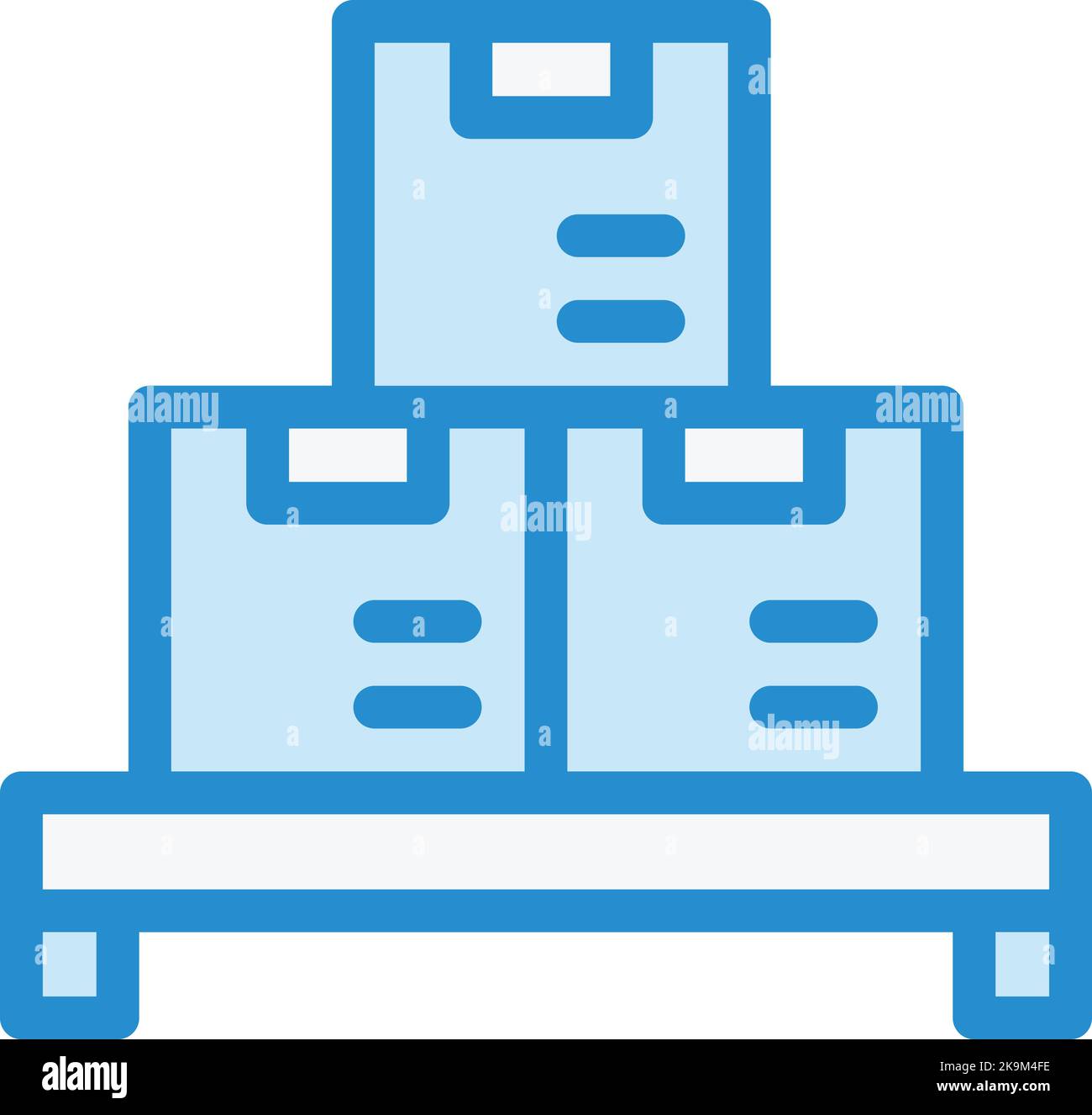 Package Vector Icon design Illustration Stock Vector