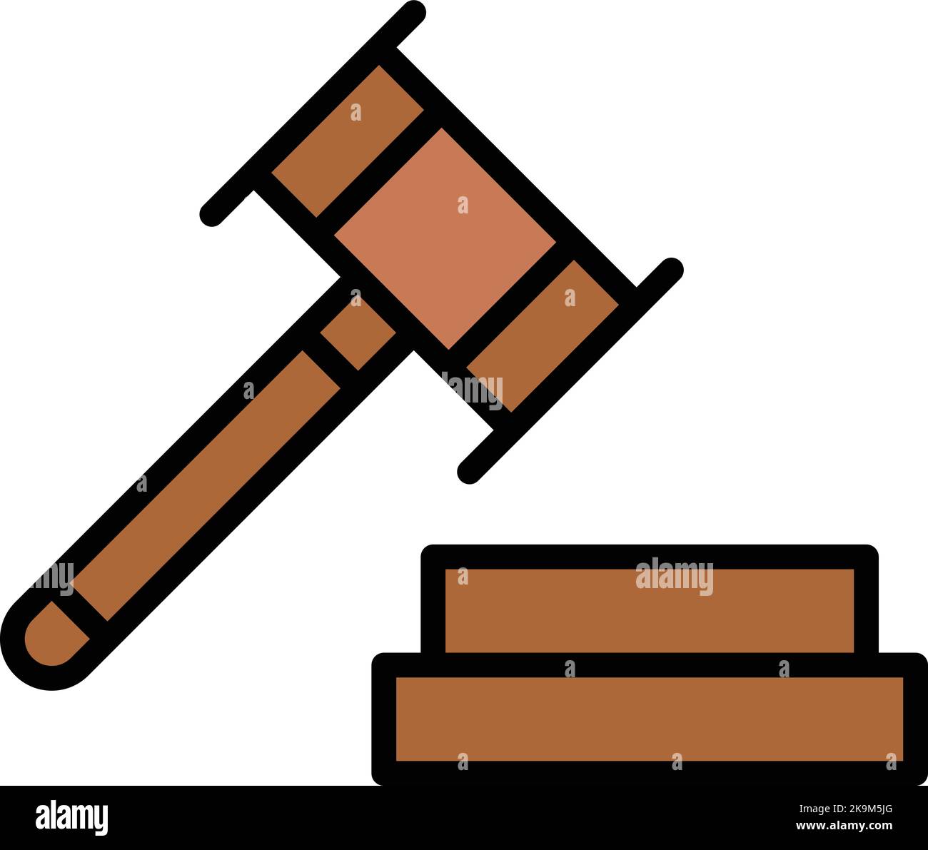 Auction Vector Icon design Illustration Stock Vector