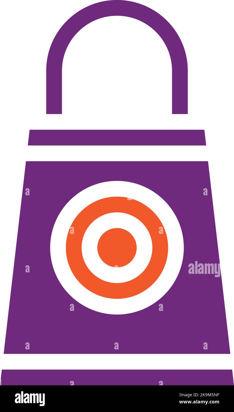 Shopping Bag Vector Icon design Illustration Stock Vector Image & Art ...