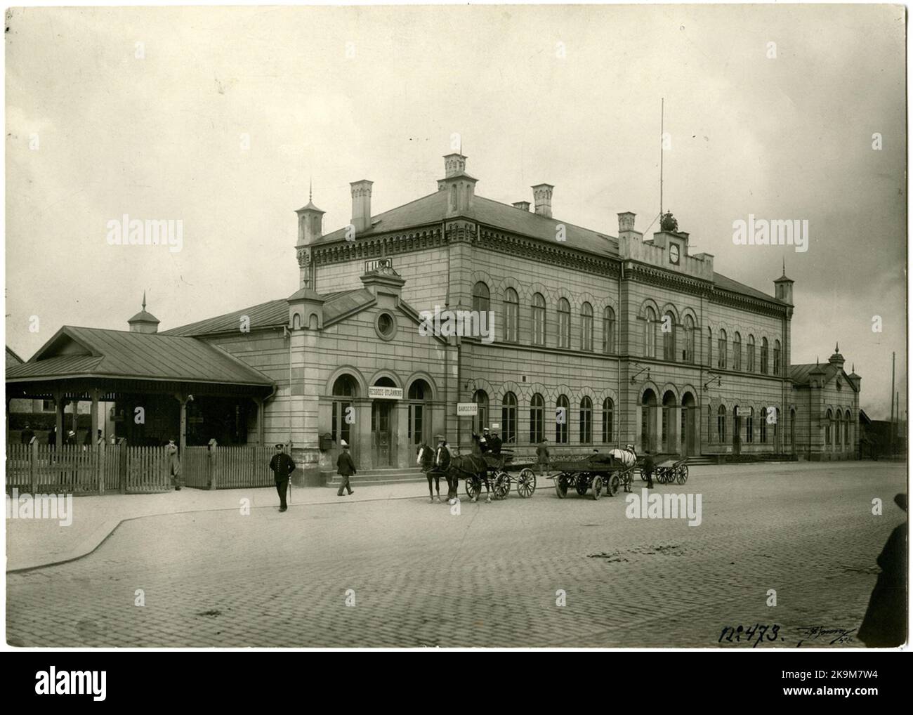 Station House Rillington Station styles Cut Out Stock Images & Pictures - Alamy