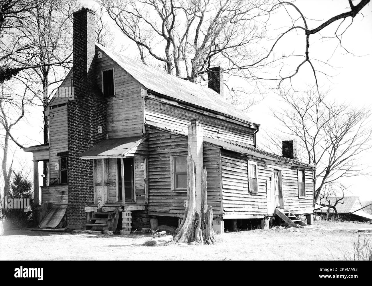 Jack Boucher - Trent House, Appomattox, Appomattox County, Virginia , USA Stock Photo