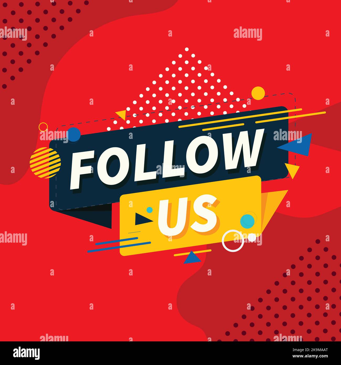 1 Million Followers Social Media Followers Vector Illustration