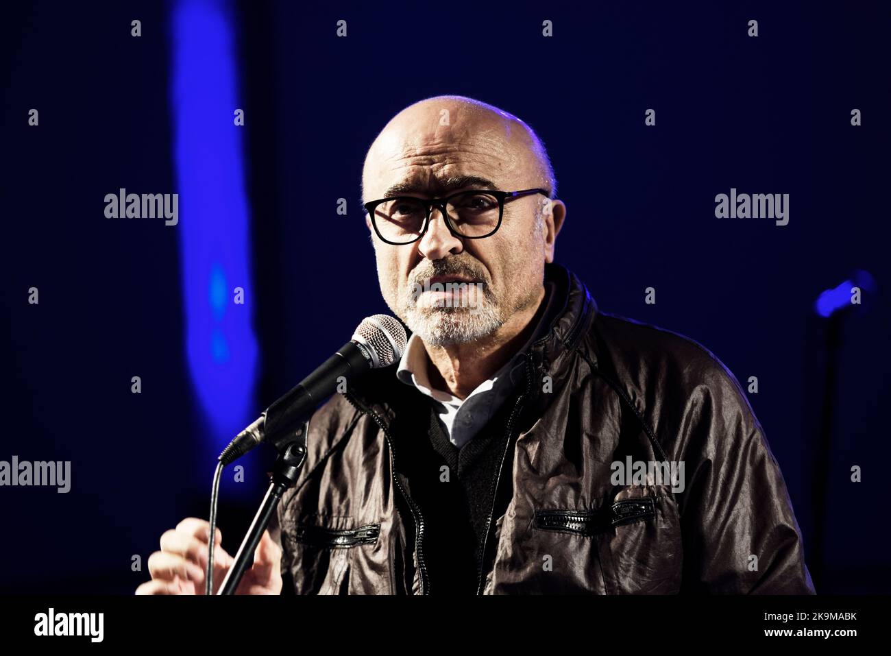 Paraloup (Cuneo), Italy. 29 July 2018. The actor Ivano Marescotti at the Frontière Festival Stock Photo