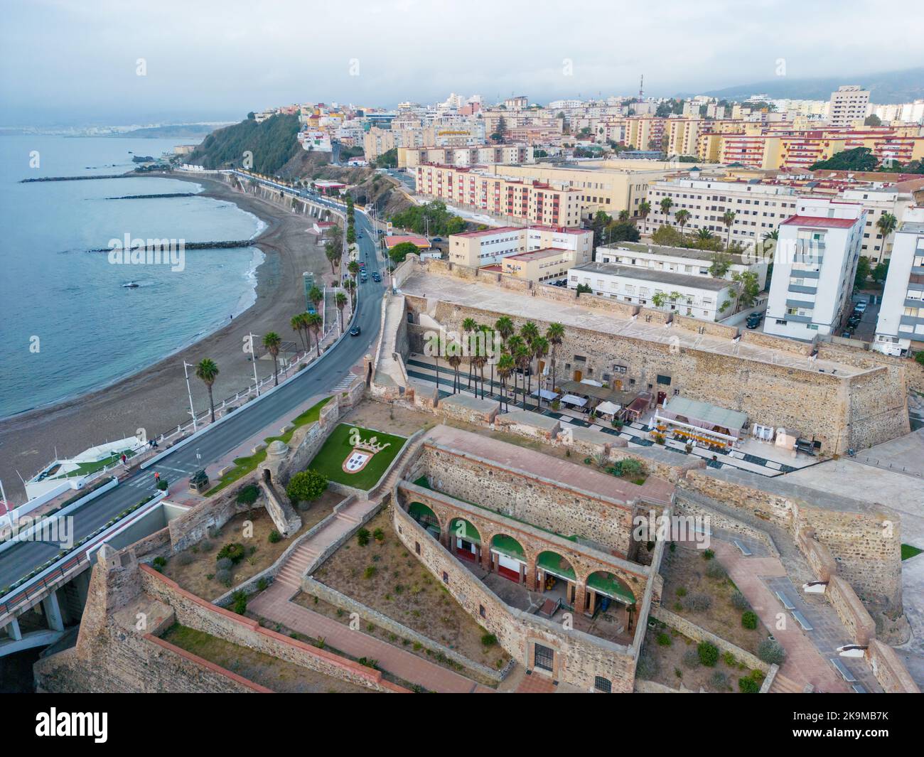 Ceuta Traditional Architecture in a Spanish Enclave in Africa. Ceuta 