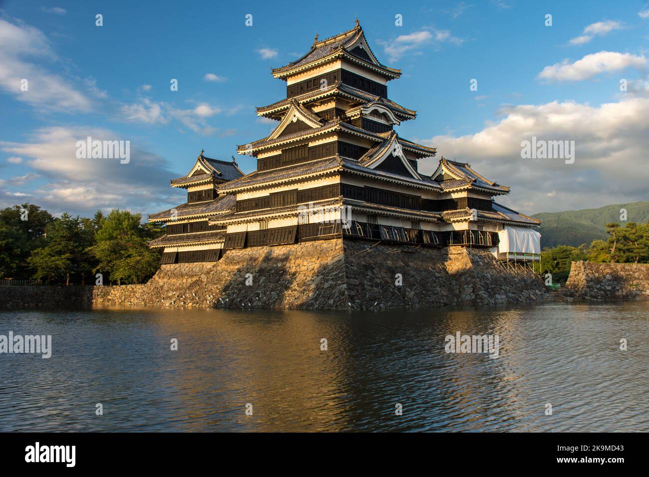 Crow castle in Matsumoto Stock Photo