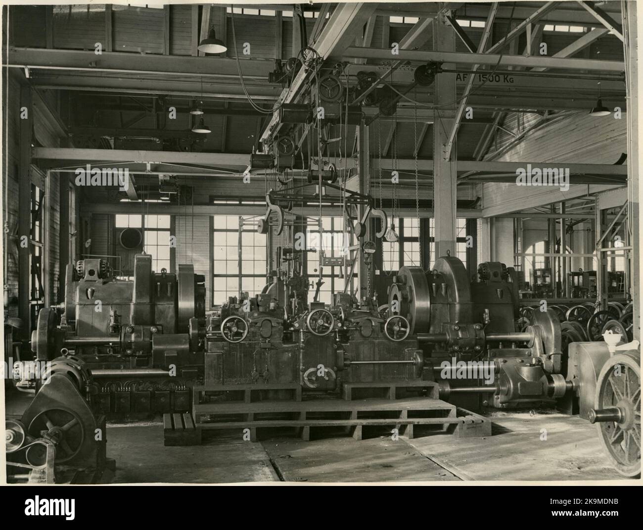Tomteboda. State Railways, SJ. Main Workshop, Wheel Shipyard, Capacity ...