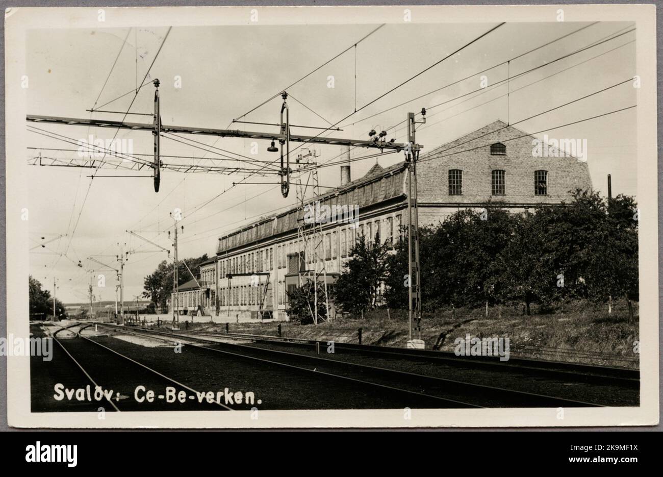 Yard at a mechanical Stock Photo Alamy