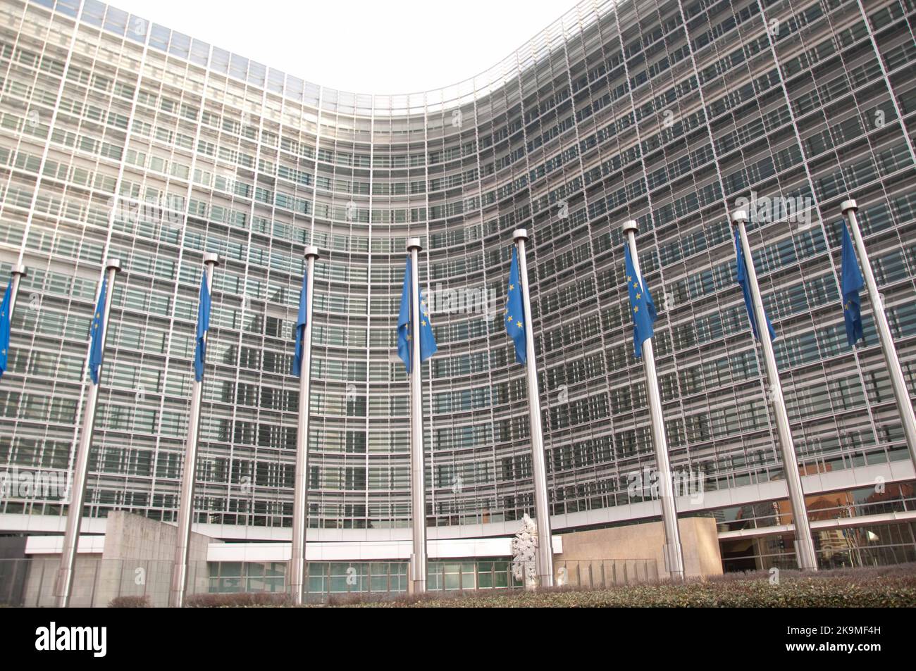 European Commission Building, EU, Brussels, Belgium Stock Photo