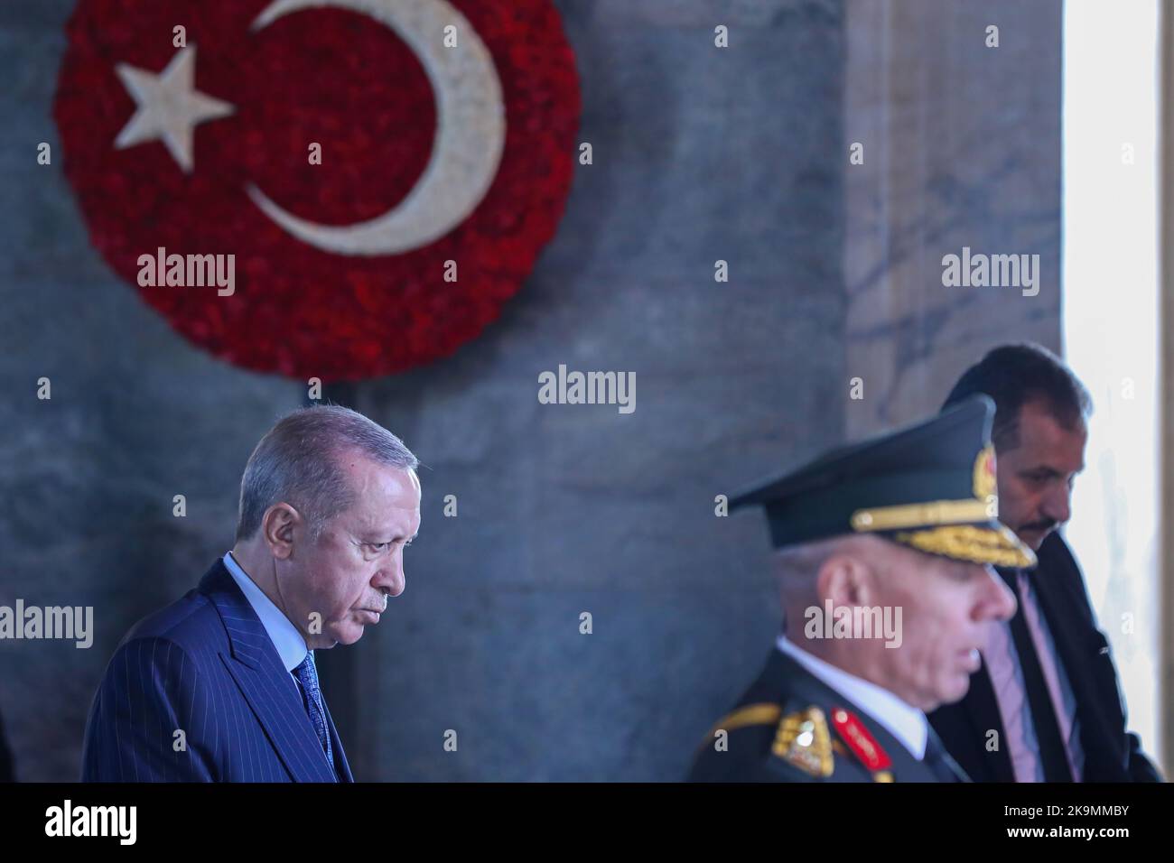 Ankara, Turkey. 29th Oct, 2022. President of the Republic of Turkey ...