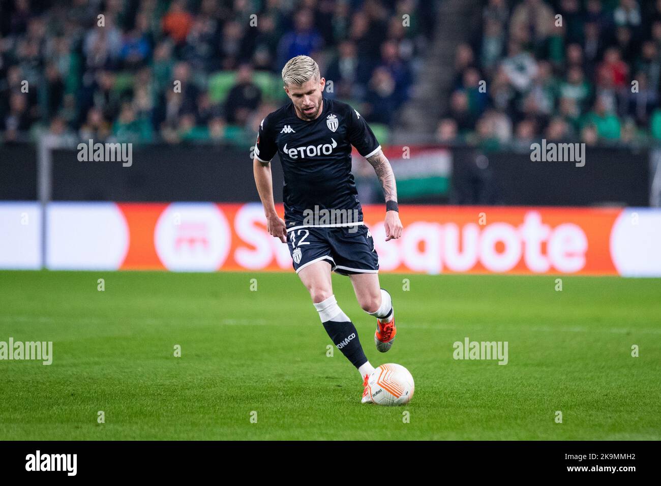 Budapest, Hungary, 18th Feb 2023, Ferencvaros TC draws 1-1 with Kecskemeti  TE in the Groupama Arena, Balint SZENTGALLAY / Alamy Live News Stock Photo  - Alamy