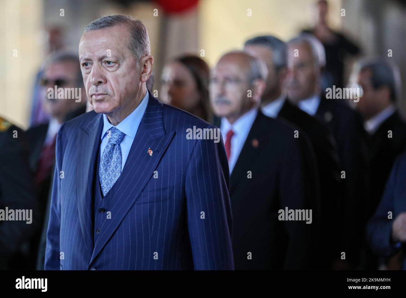 Ankara, Turkey. 29th Oct, 2022. President of the Republic of Turkey ...