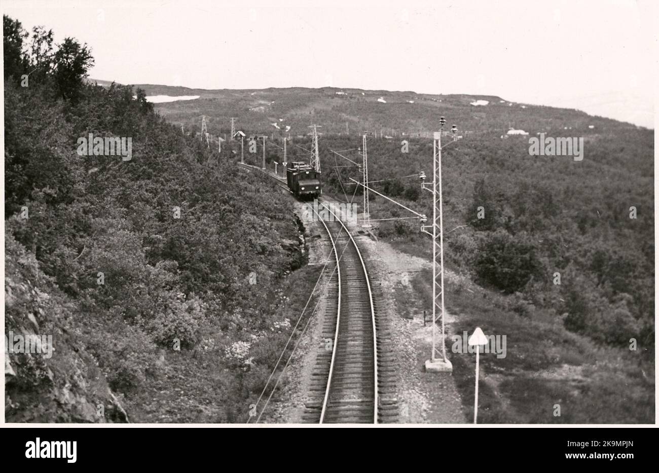 The national border track Stock Photo Alamy
