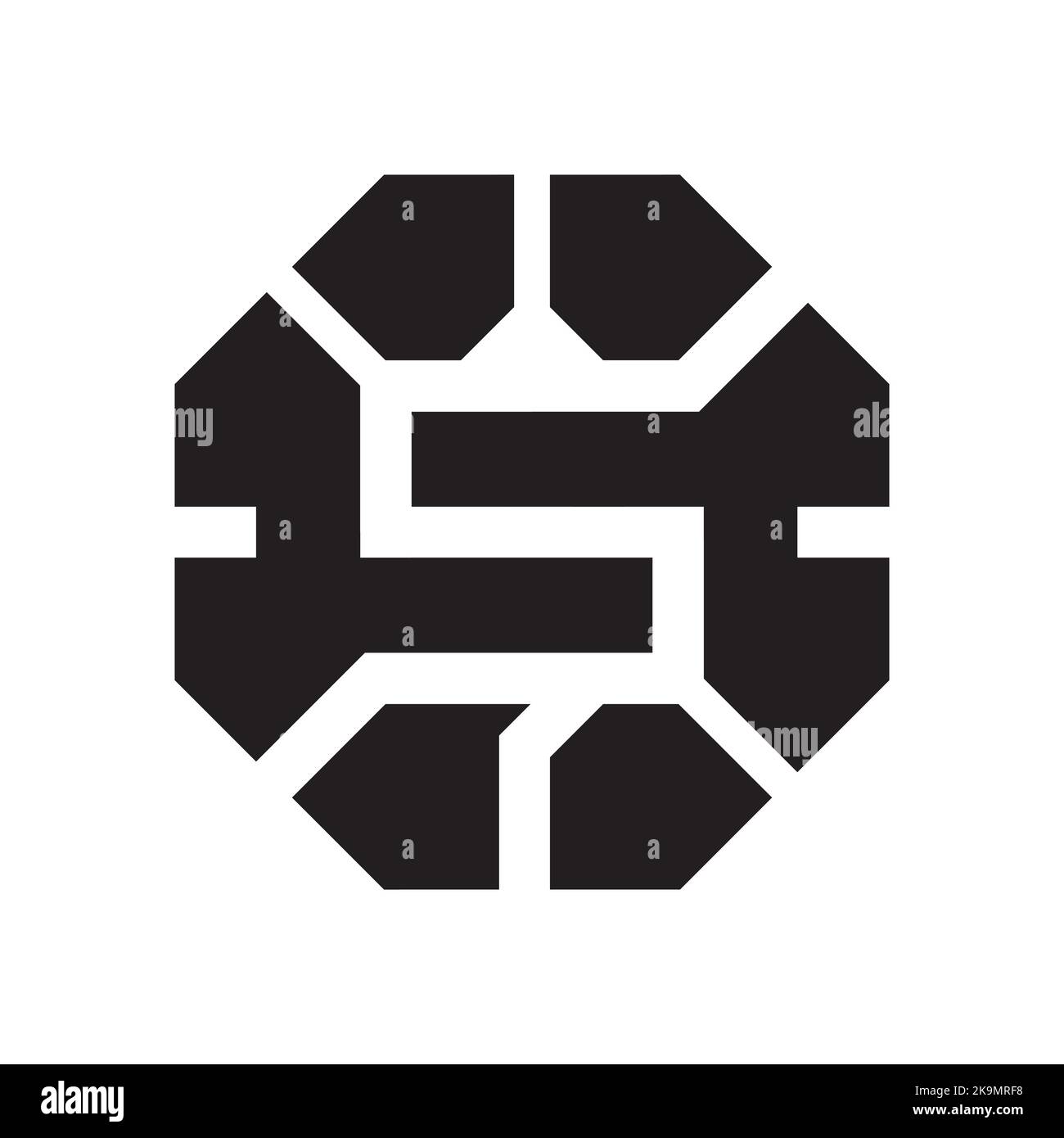 Letter S logo design. Branding identity corporate vector S icon and logo. Stock Vector