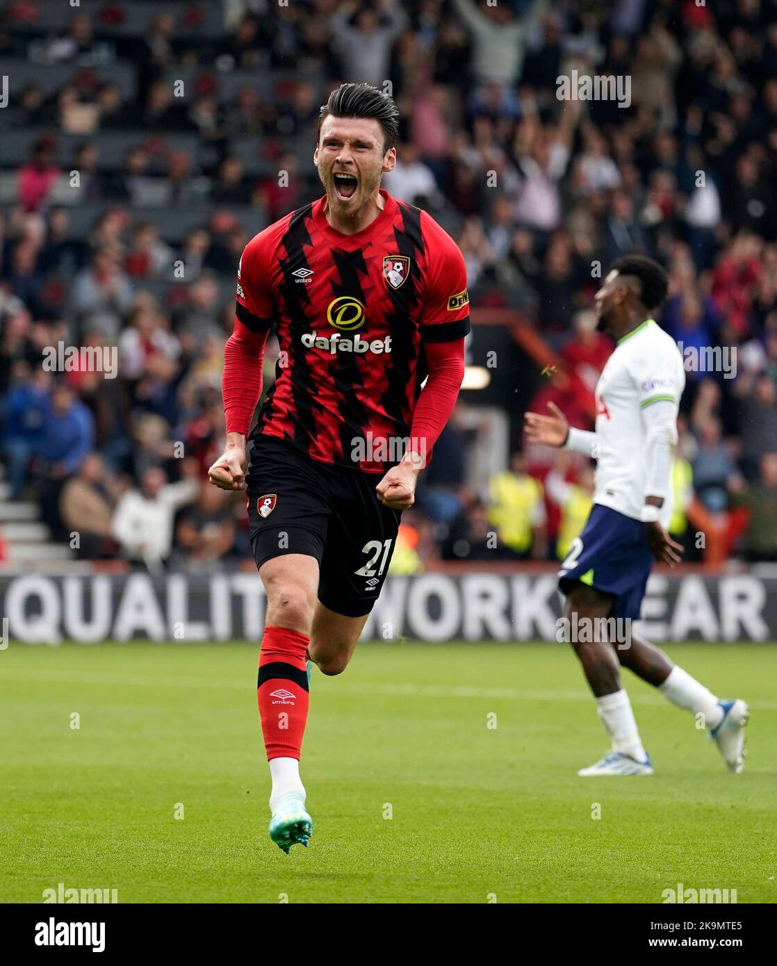 Kieffer moore premier league 2022 hires stock photography and images