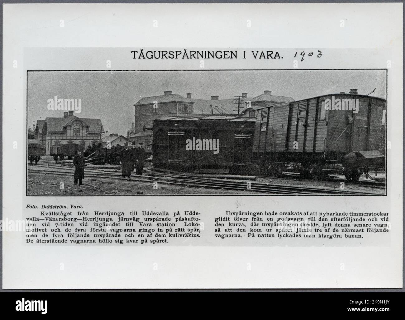 Train tracking in Vara Stock Photo - Alamy