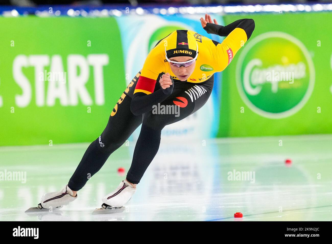 ⭐️juttam⭐️ HEERENVEEN, NETHERLANDS - OCTOBER 29: Jutta Leerdam of Team Jumbo