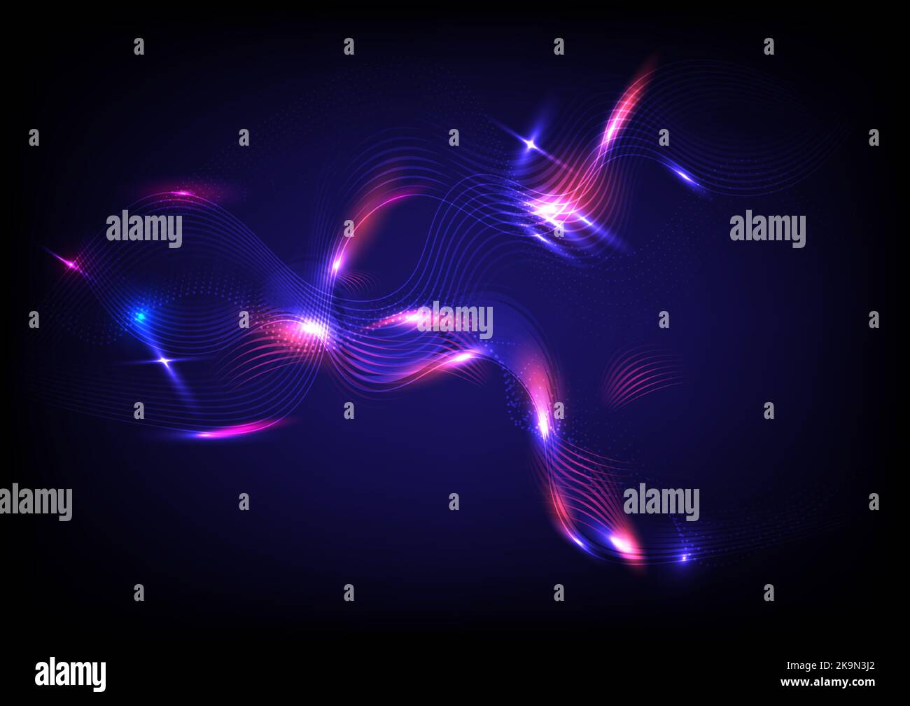 Abstract background neon light business glow futuristic connection innovation web template pattern wallpaper vector illustration Stock Vector