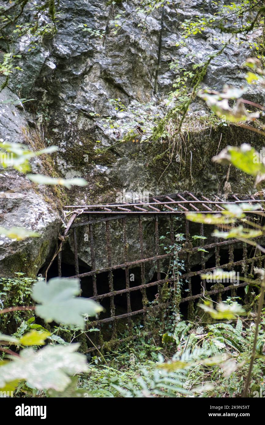 UK, England, Devonshire. The William Pengelly Cave Studies Centre in Buckfastleigh. Rift Cave is