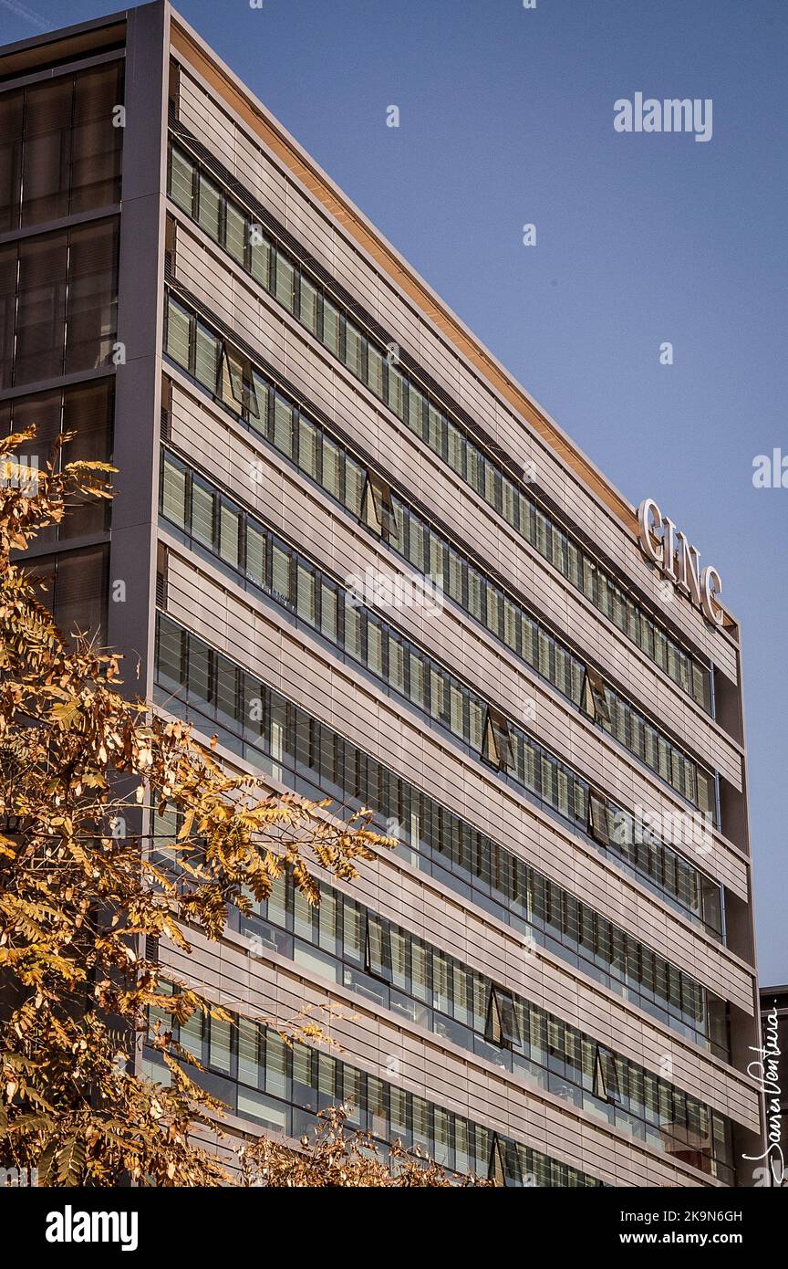 Part of the neighborhood of Bac de Roda in Catalonia Spain Stock Photo