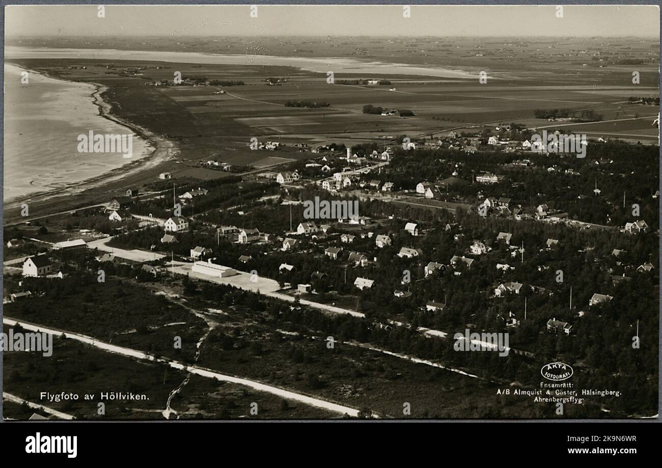 Aerial photo over Höllviken Stock Photo - Alamy