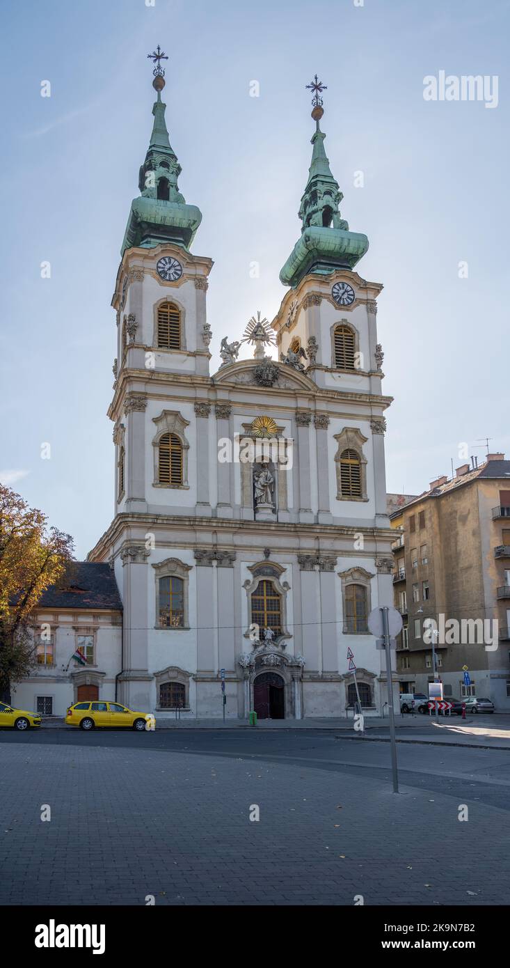 St Anne Church in Buda - Budapest, Hungary Stock Photo