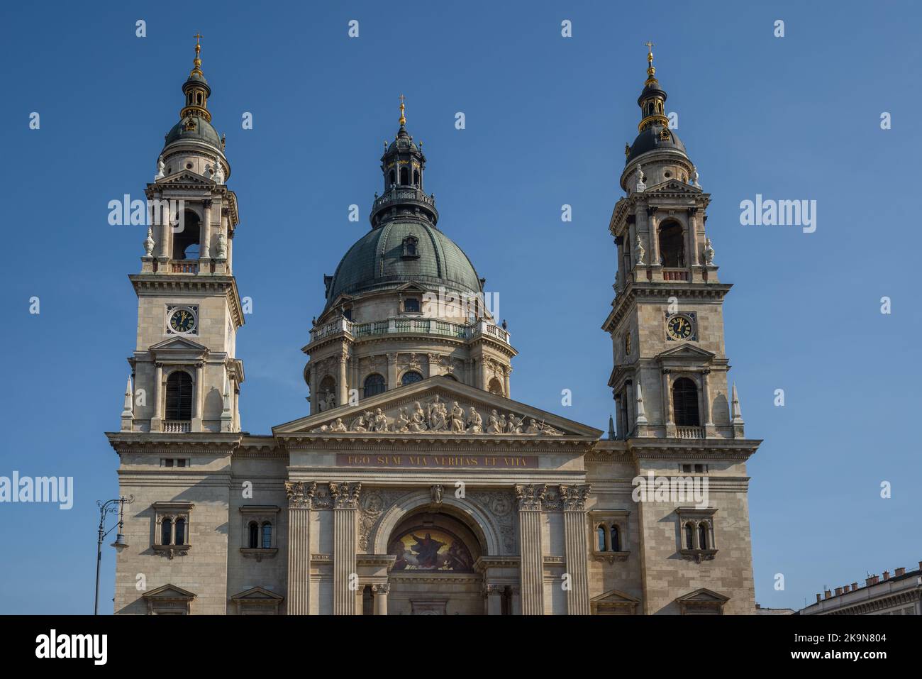 St. Stephen's Basilica - Budapest, Hungary Stock Photo