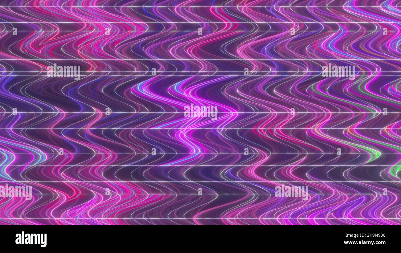 Abstract waving. Computer generated 3d render Stock Photo - Alamy
