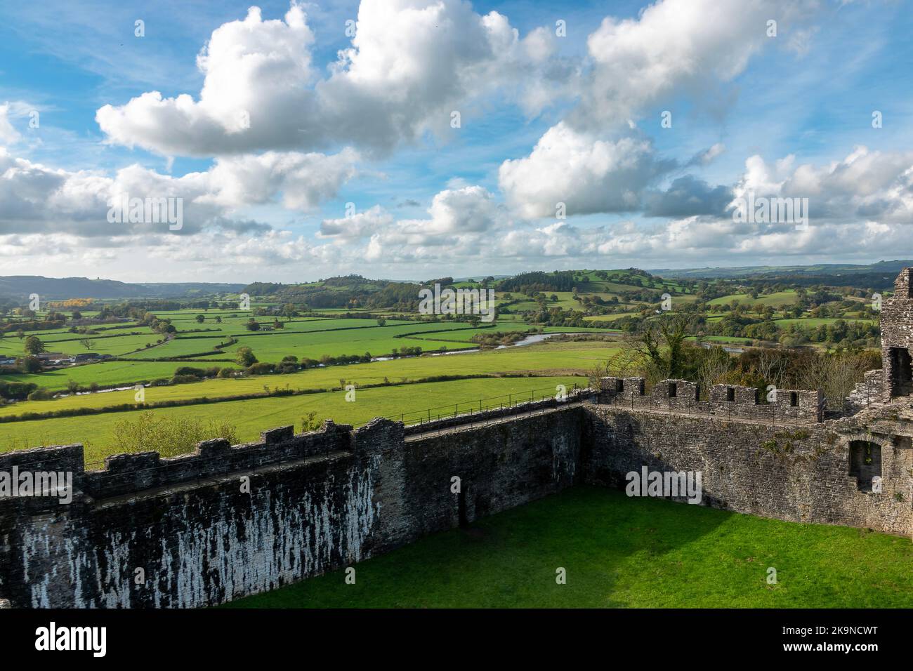 Dinefwr Castle, Carmarthenshire, Wales Stock Photo