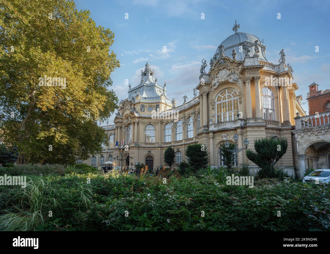 Museum of Hungarian Agriculture at Vajdahunyad Castle - Budapest, Hungary Stock Photo