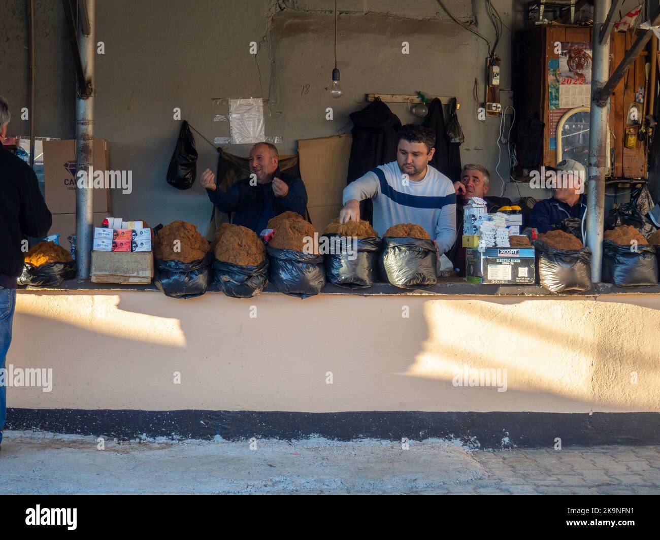 Tobacco products counter hi-res stock photography and images