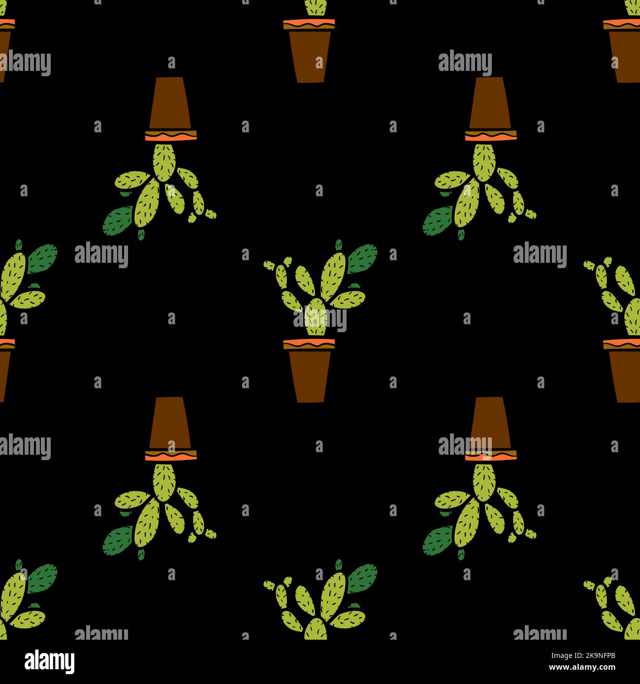 Seamless repeating pattern succulent plant hi-res stock photography and ...