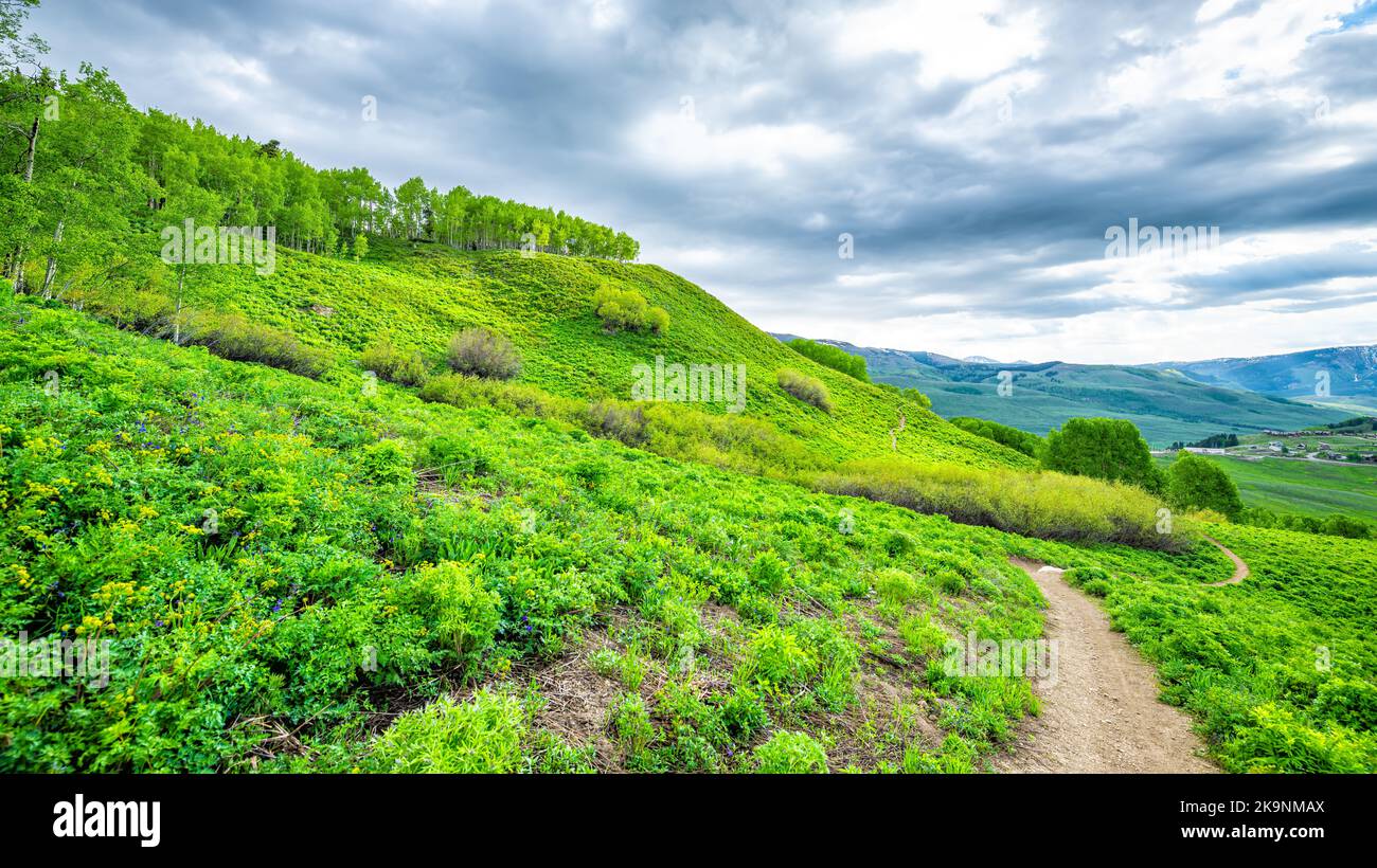 Crested butte ski hires stock photography and images Alamy