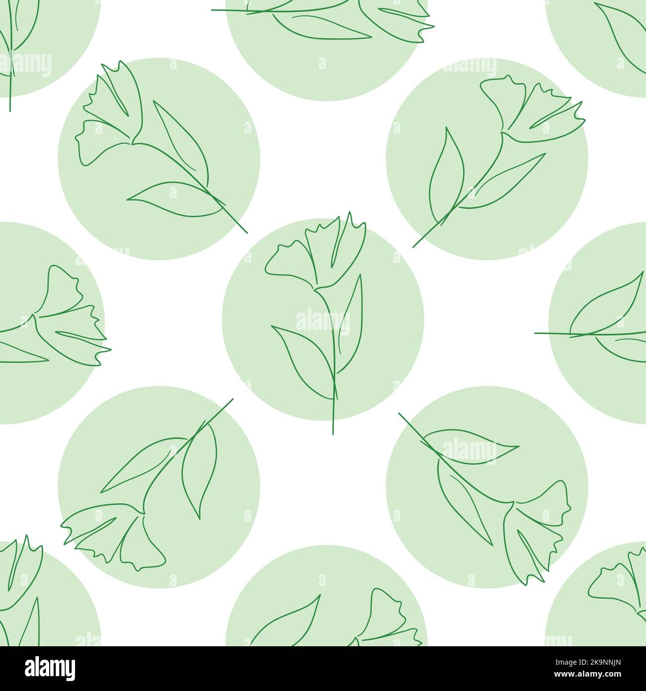 Seamless pattern with floral elements. Decorative herbal background. Texture for web, scrapbook, stationery, textile design. Stock Vector