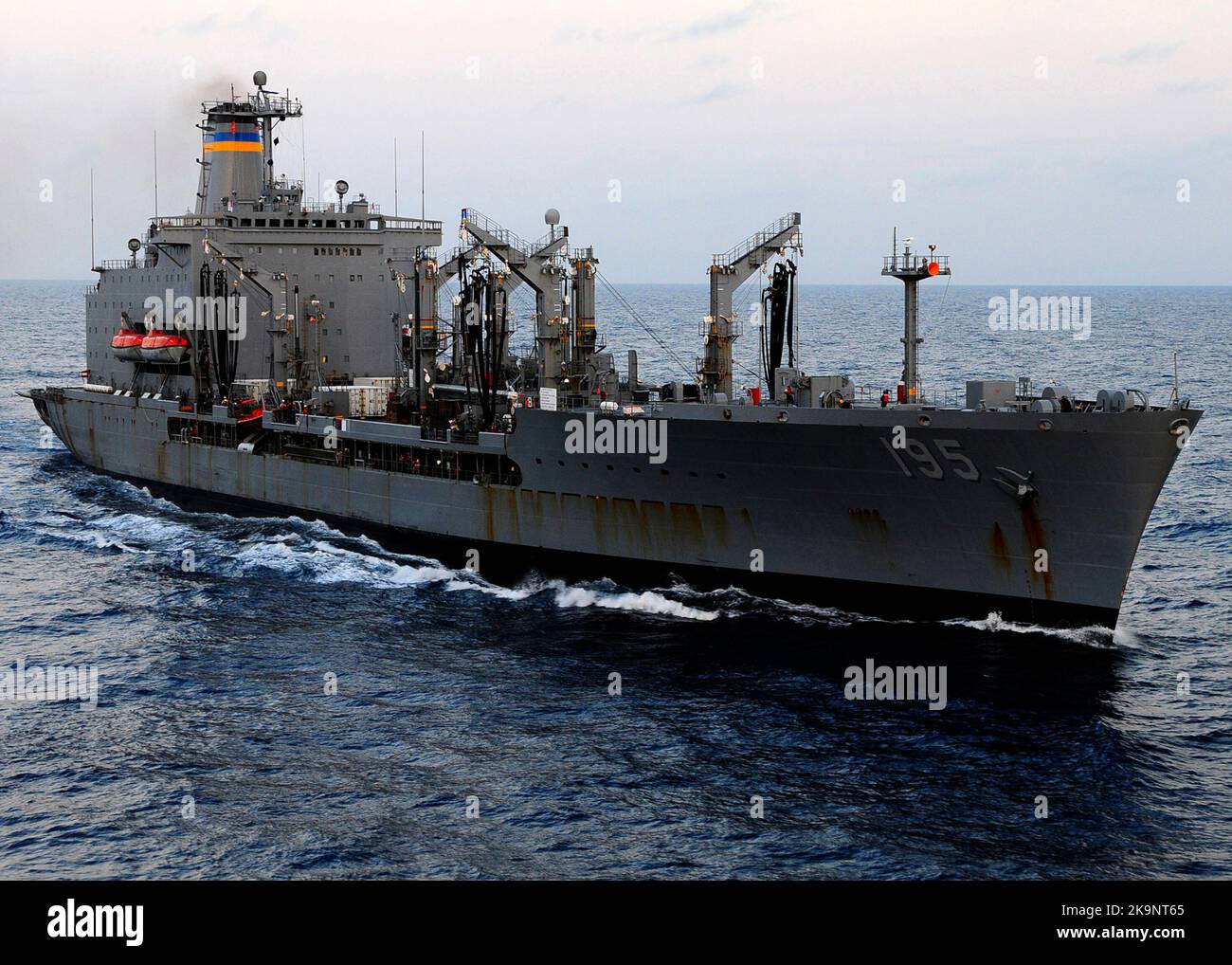 Fleet replenishment oiler USNS Leroy Grumman (T-AO 195) Stock Photo