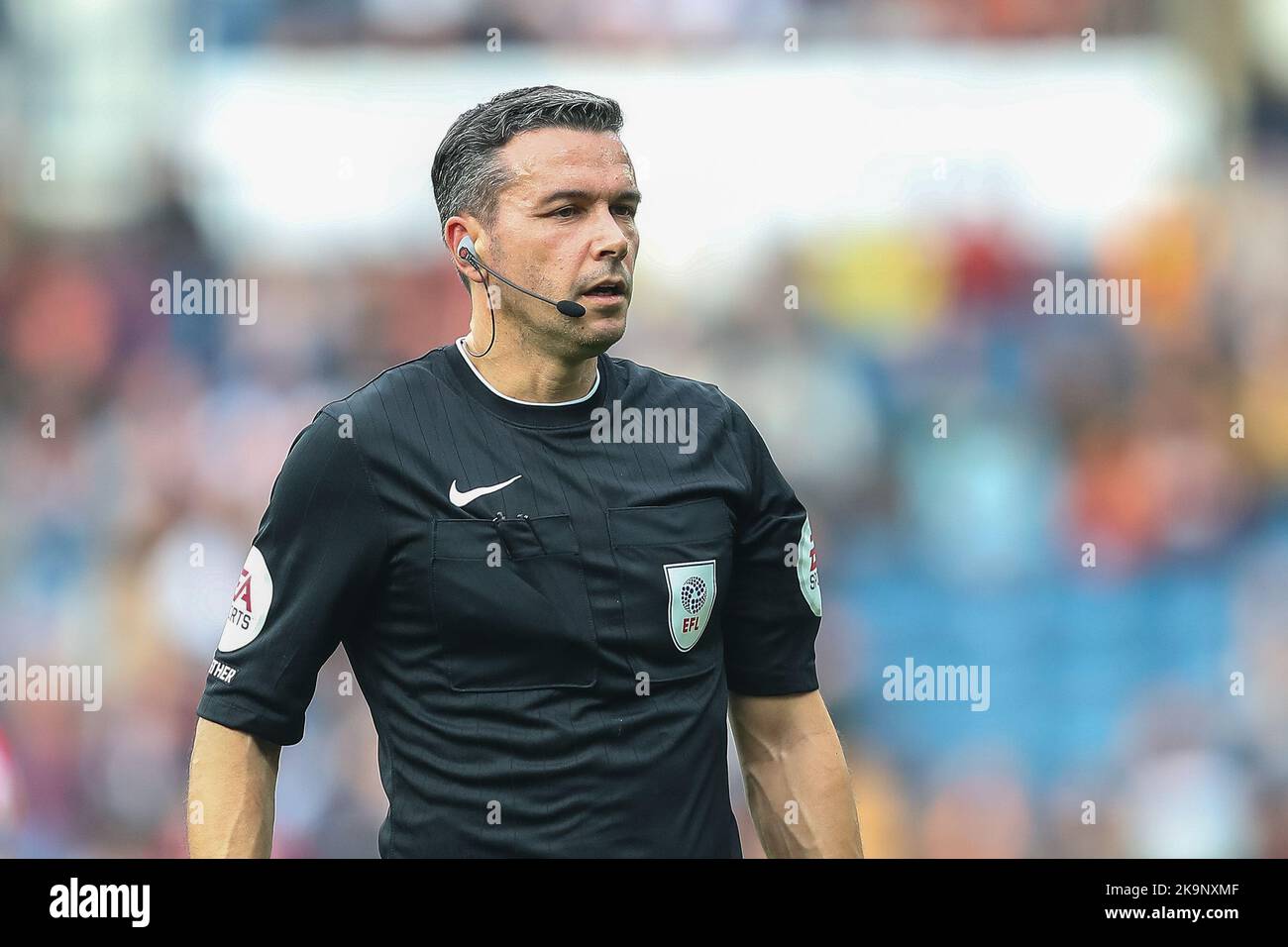 Referee Dean Whitestone during the Sky Bet Championship match West Bromwich Albion vs Sheffield United at The Hawthorns, West Bromwich, United Kingdom, 29th October 2022  (Photo by Gareth Evans/News Images) Stock Photo