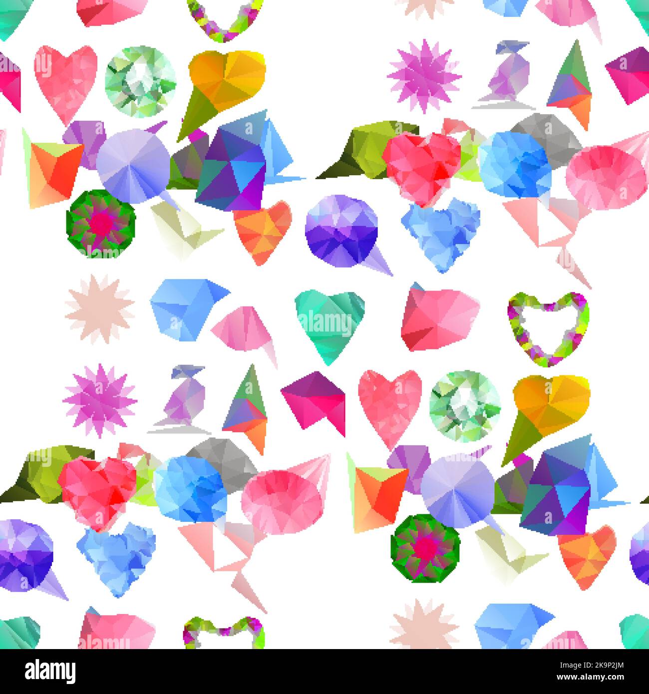 Seamless background in abstract style, vector design element. Stock Vector