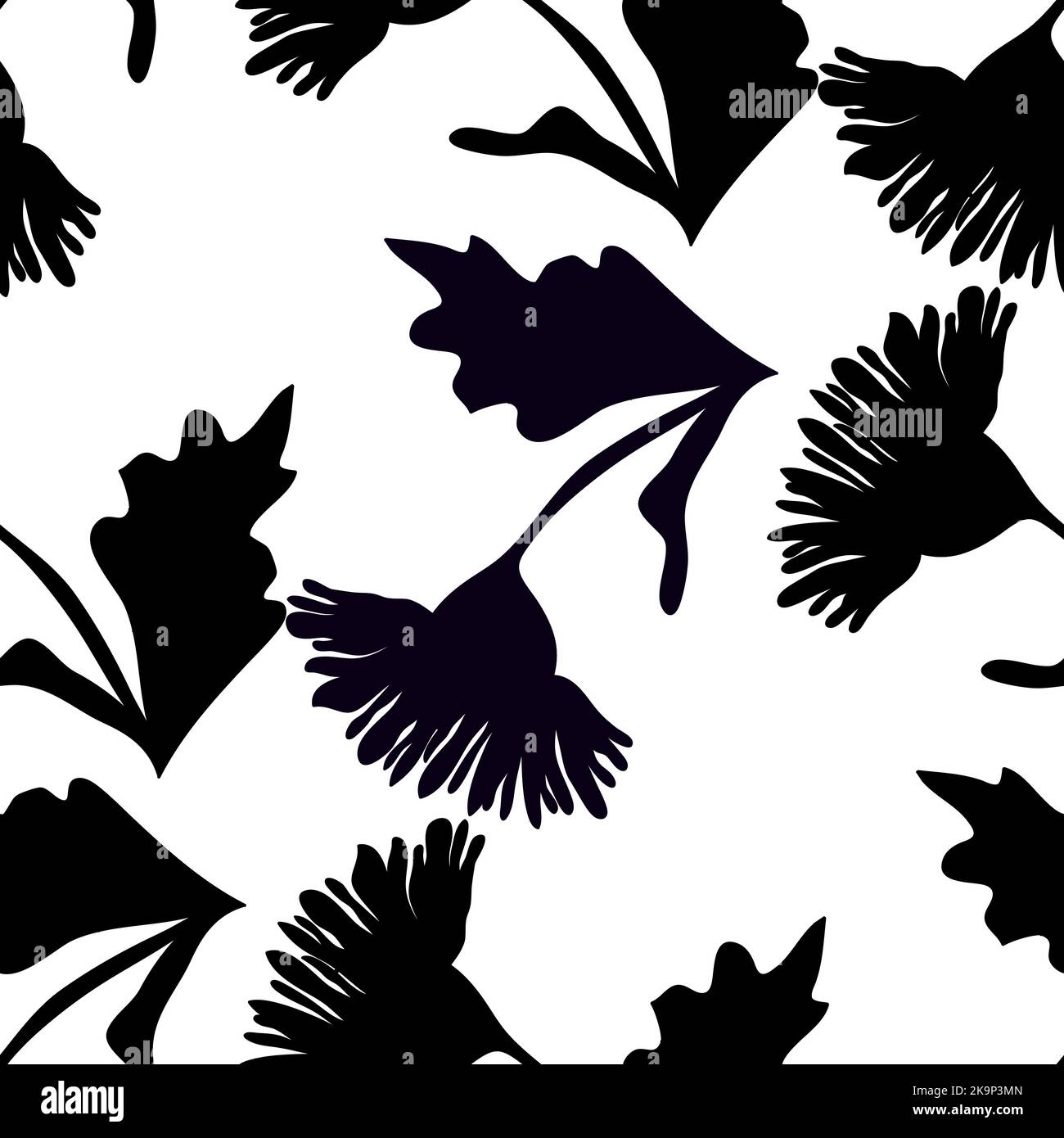 Abstract black and white background for posters, wallpapers, web, presentations, prints Stock Vector