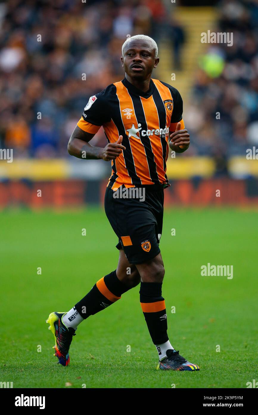 Jean Micha‘l Seri 24 of Hull City during the Sky Bet Championship