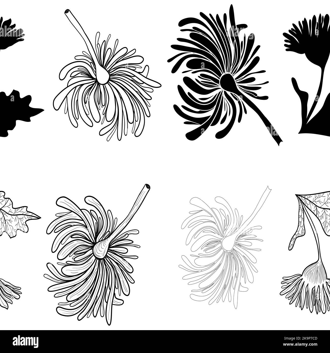 Dynamic wallpapers Black and White Stock Photos & Images - Alamy