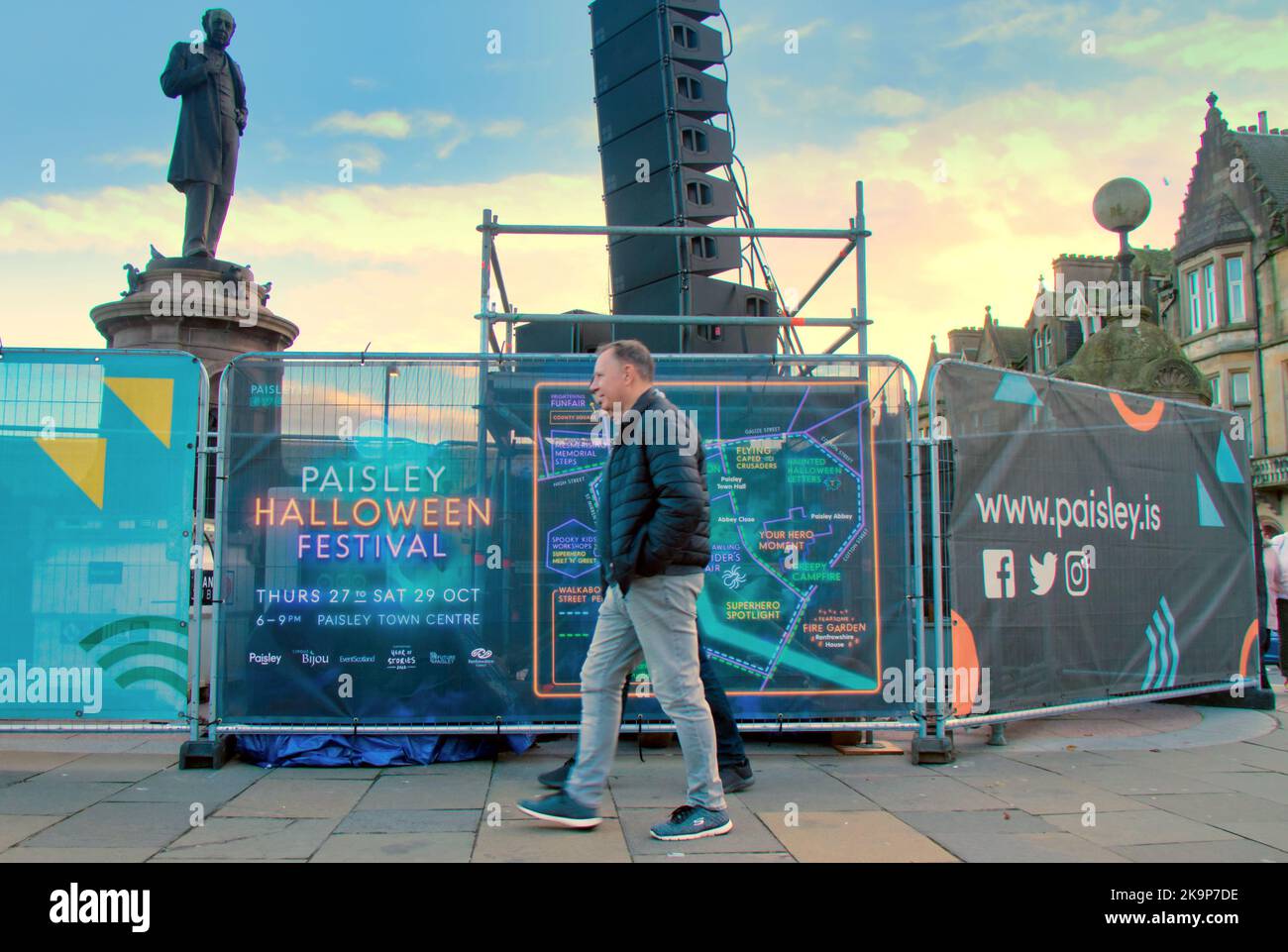 Annual Paisley Halloween Festival takes place in Paisley’s historic town centre Stock Photo Alamy