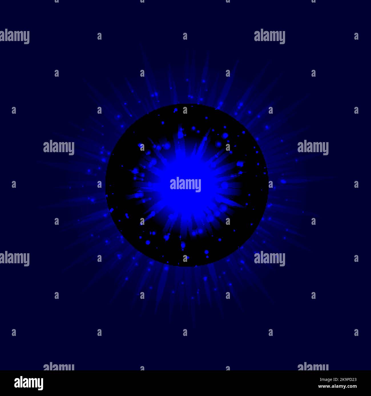Abstract blue decorative background template for design Stock Vector ...