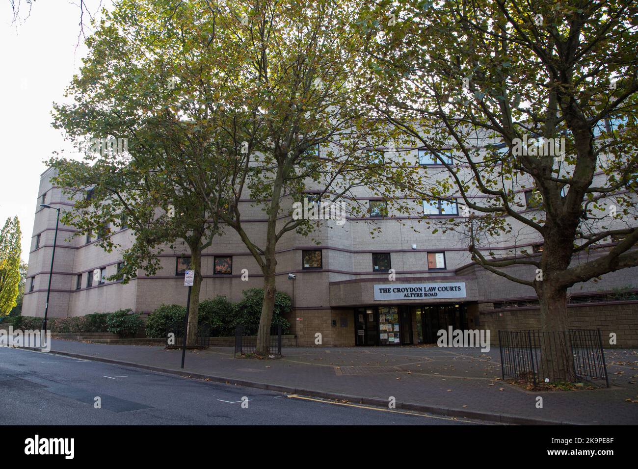 Croydon Law Courts Stock Photo Alamy