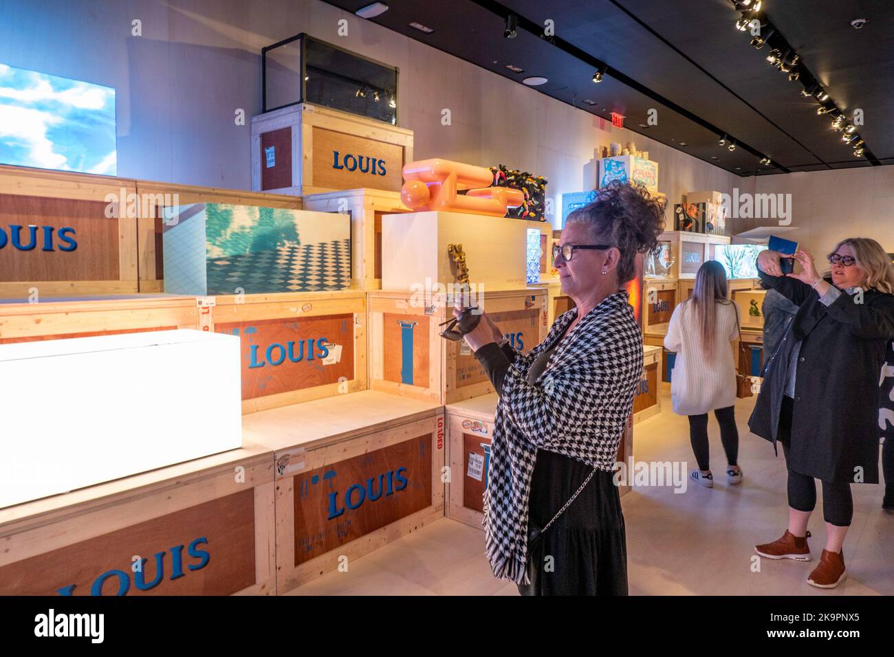 Louis Vuitton’s “200 TRUNKS, 200 VISIONARIES: THE EXHIBITION” in New