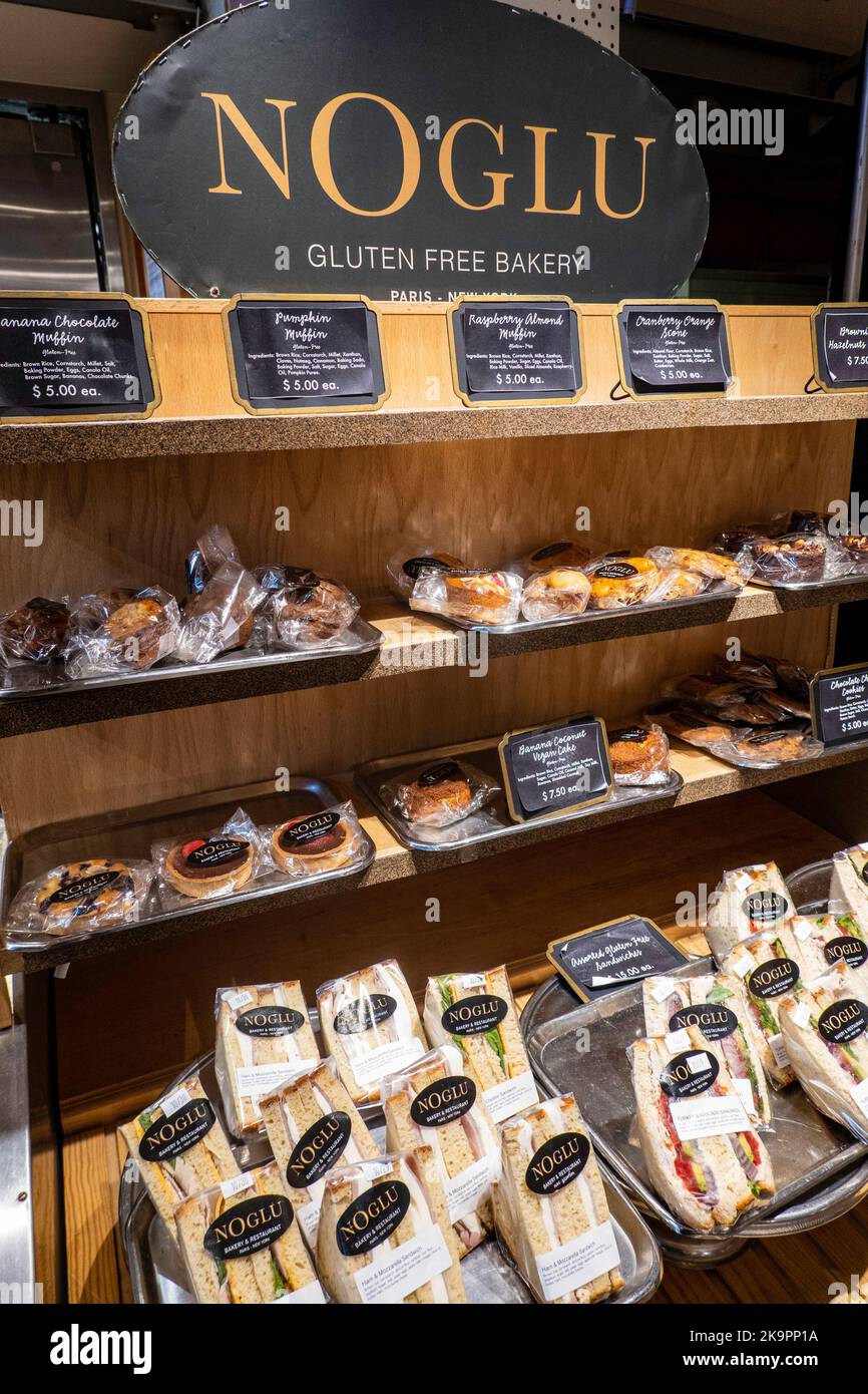 Noglu is a gluten free bakery in Grand Central Terminal Market, New