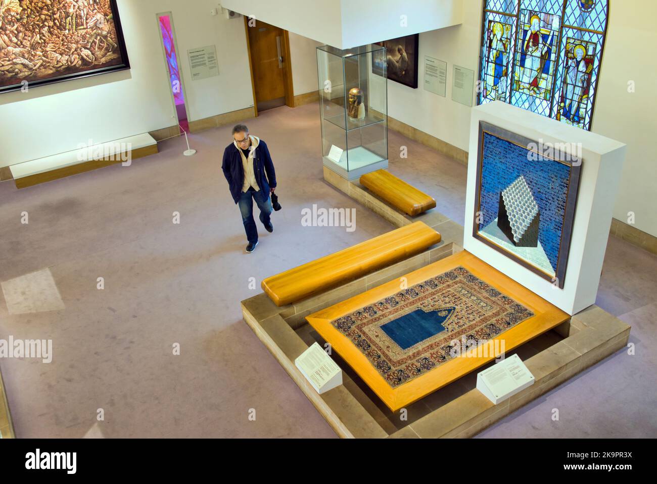 St. Mungo Museum Of Religious Life & Art  The Attributes of Divine Perception by Ahmed Moustafa Stock Photo