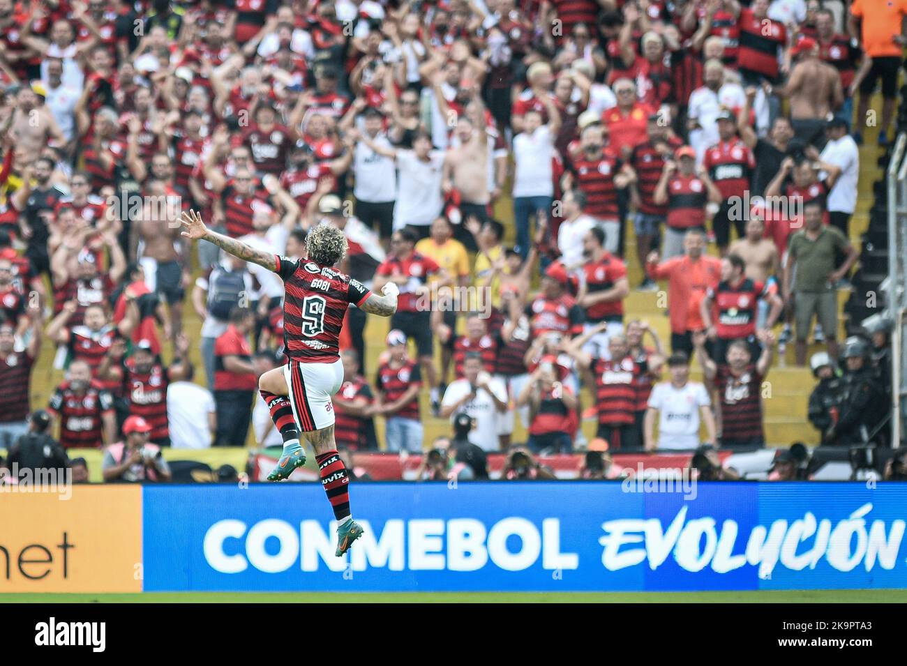 Guayaquil, Equador. 29th Oct, 2022. Gabriel Barbosa during Flamengo x Athletico PR, a match valid for the 2022 Copa Libertadores Final, held at the George Capwell Stadium, located in the city of Guayaquil (Ecuador), this Saturday afternoon (29). Credit: Nayra Halm/FotoArena/Alamy Live News Stock Photo