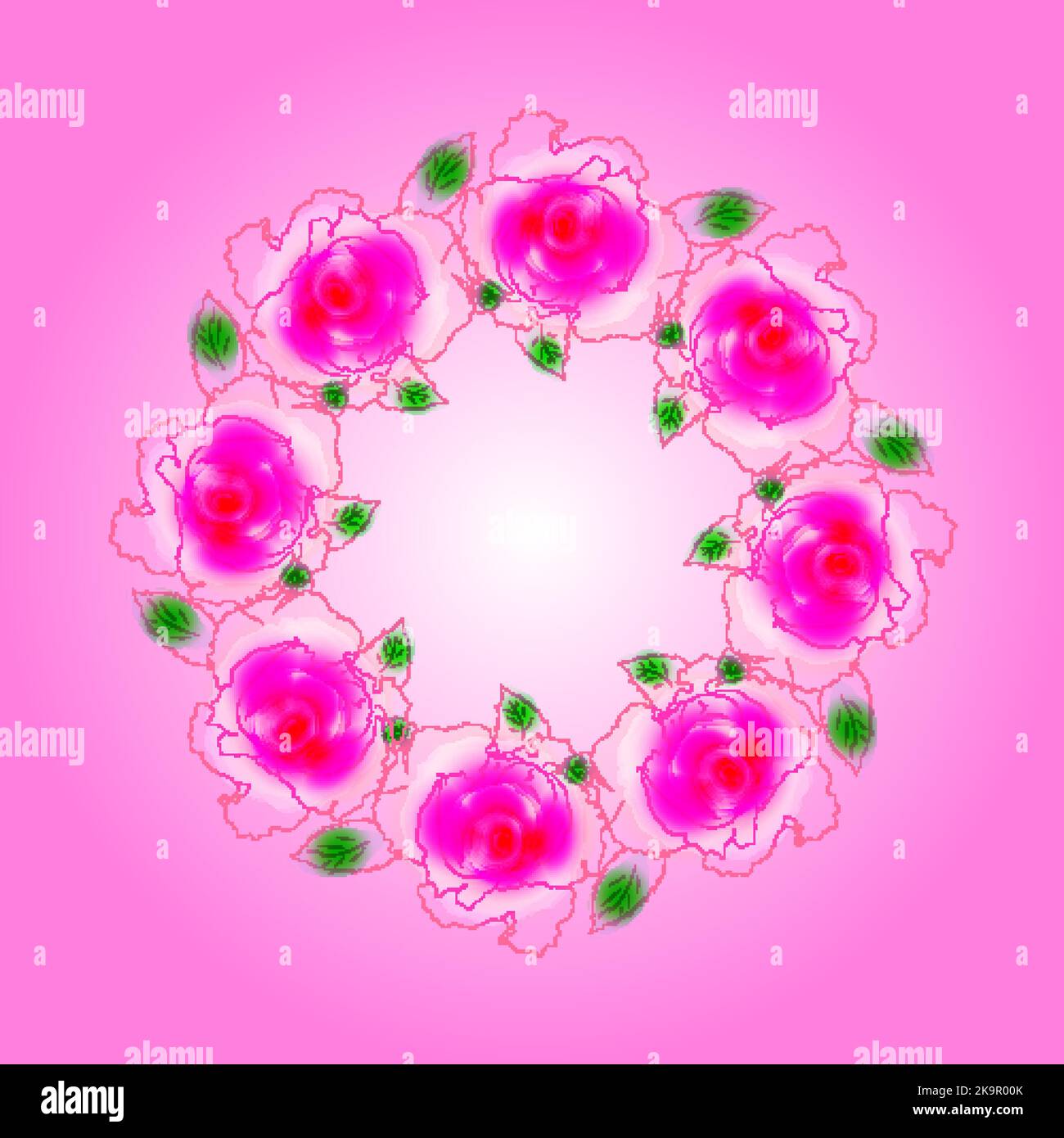 Single rose bouquet Stock Vector Images - Page 3 - Alamy