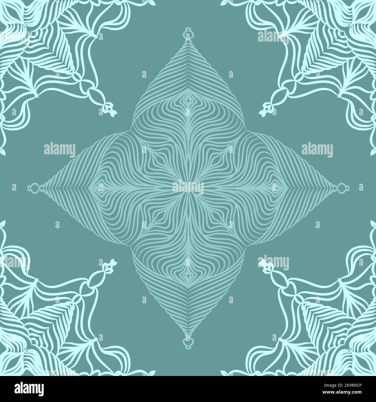 Decorative seamless background with abstract lacy ornament Stock Vector ...