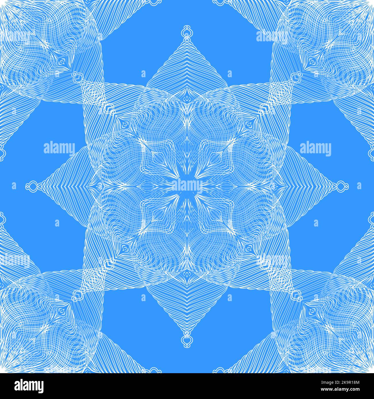 Decorative seamless background with abstract lacy ornament Stock Vector ...