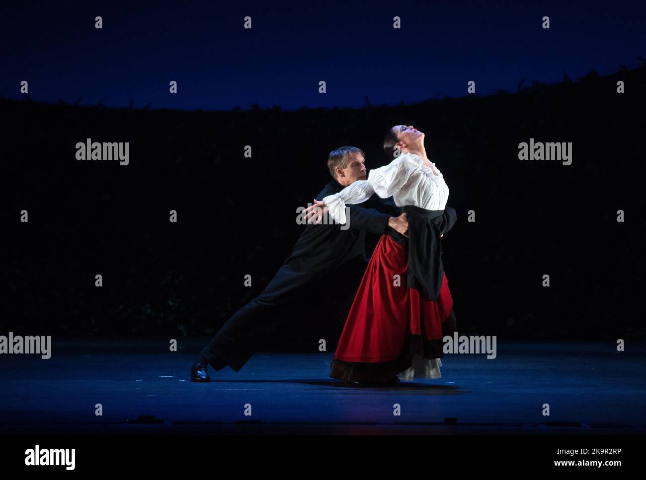 Malaga Spain 29th Oct 2022 Dancers perform on the stage during the Malaga Spain 29th Oct 2022 Dancers perform on the stage during the